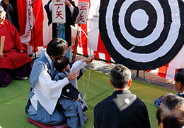 1月 田名八幡宮的祭